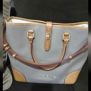 Dooney & Bourke Gray and Tan Women's Bag New Never Used